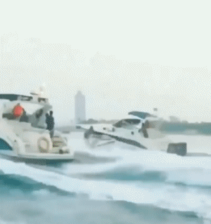 Falls - Fail Jet Ski Transport Humor -  Fun 