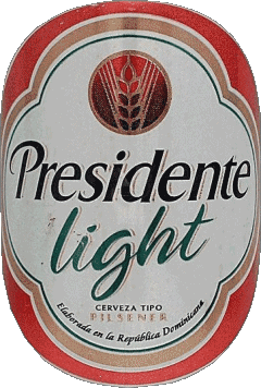 Presidente Dominican Republic Beers Drinks 