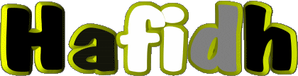 Hafidh H MANN - Maghreb Muslim Vorname 