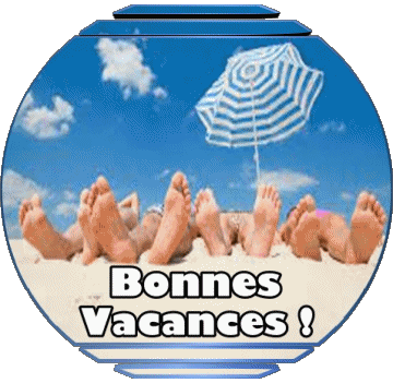 02 Fondo transparente Bonnes Vacances Francés Mensajes 