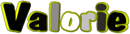 Valorie V FEMININ - UK - USA Prénoms 