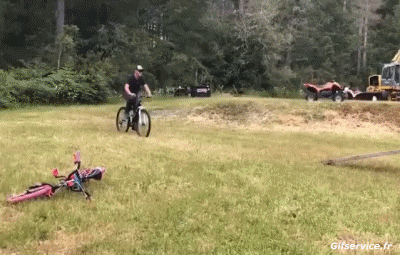 Falls - Fail Mountain biking Sports Humor -  Fun 