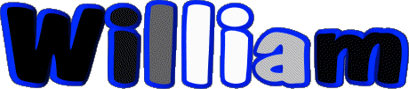 William W MASCULIN - UK - USA Prénoms 