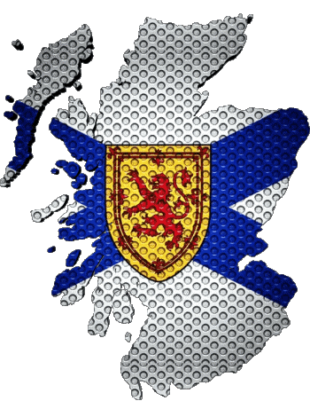 carte Ecosse Europe Drapeaux 
