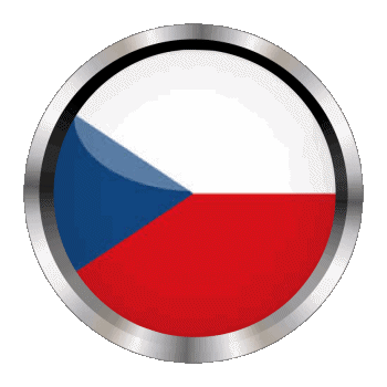 Round - Rings Czech Republic Europe Flags 