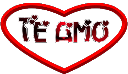 Corazón Te Amo Español Mensajes 