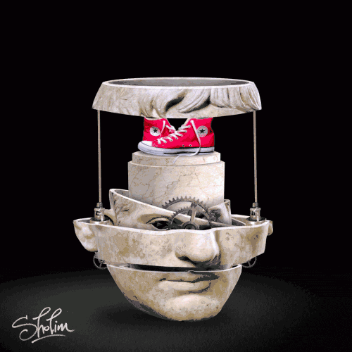 Sholim GIF Artista Umorismo -  Fun 