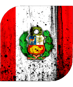 Platz Peru Amerika Fahnen 