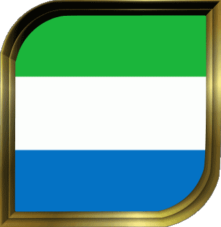 Plaza Sierra Leone Afrika Fahnen 