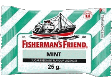 Mint-Mint Fisherman's Friend Süßigkeiten Essen 
