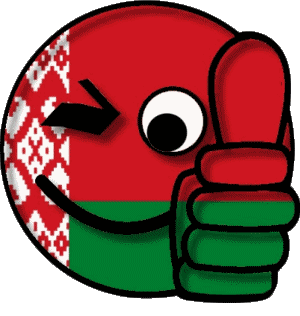 Smiley - OK Bielorrusia Europa Banderas 