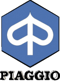 1993-1993 Logo Piaggio MOTOCICLI Trasporto 