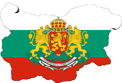 Map Bulgaria Europe Flags 