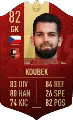 Tomás Koubek Tschechien F I F A - Karten Spieler Videospiele Multimedia 