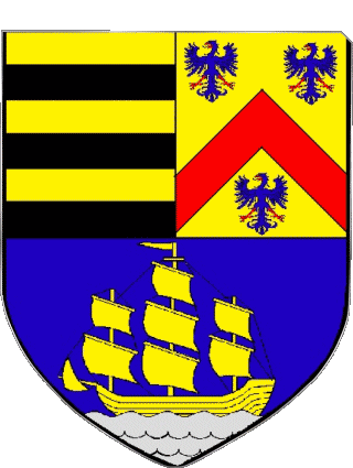 Blason-Blason ROYAN 17 Départements - Villes France Drapeaux 