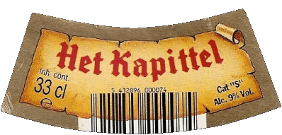 Kapittel Belgium Beers Drinks 