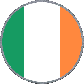 Rond Irlande Europe Drapeaux 