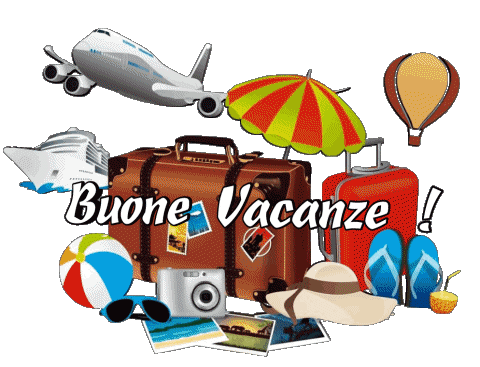 27 Sfondo trasparente Buone Vacanze Italiano Messagi 