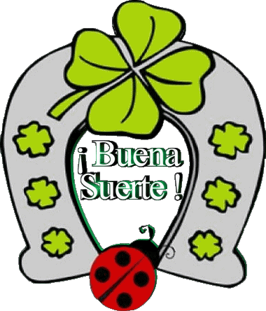 05 Fondo transparente Buena Suerte Español Mensajes 