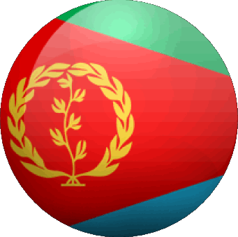 Ronda Eritrea África Banderas 