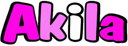 Akila A WEIBLICH - Maghreb Muslim Vorname 