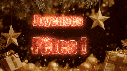 Video Joyeuses Fêtes (Noël) Französisch Nachrichten 
