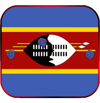 Plaza Eswatini África Banderas 