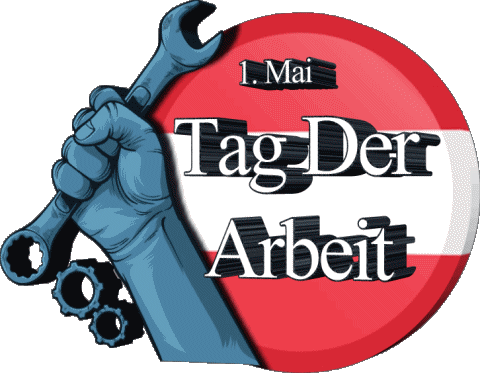 Tag Der Arbeit - Österreich 1. Mai Tedesco Messagi 