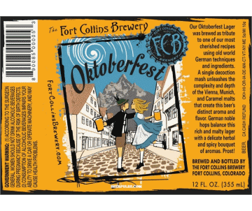 Oktoberfest-Oktoberfest FCB - Fort Collins Brewery USA Birre Bevande 