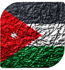 Square Jordan Asia Flags 