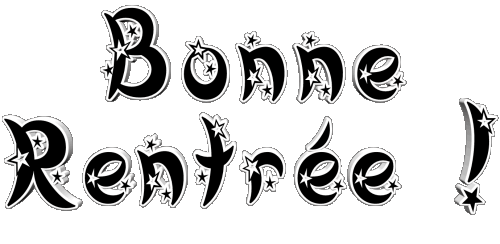 03 Fond Transparent Bonne Rentrée Français Messages 