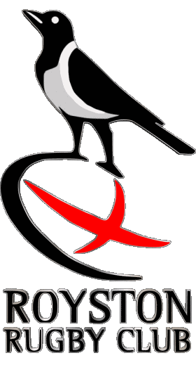 Royston RC R Angleterre Rugby Club Monde Logo Sports 