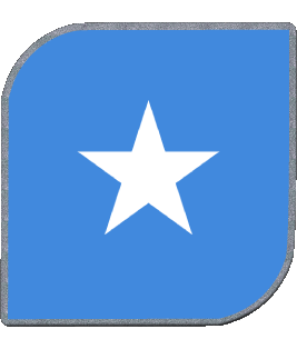 Carré Somalie Afrique Drapeaux 