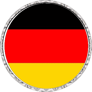 Rond - Anneaux Allemagne Europe Drapeaux 