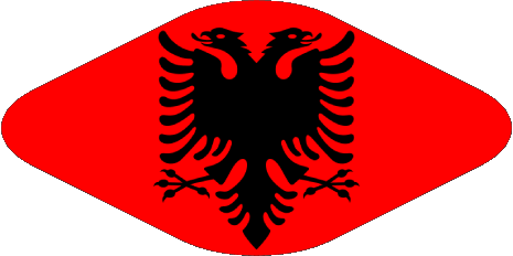 Vario Albania Europa Bandiere 