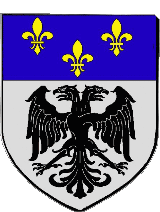 Blazon-Blazon FLEURANCE 32 Departments - Cities France Flags 