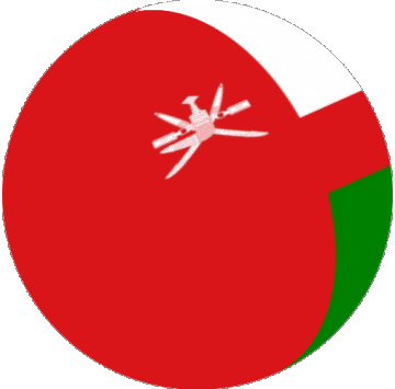 Sphere - Cube Oman Asia Flags 