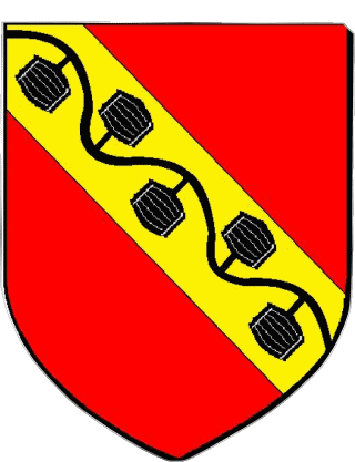 GENICOURT 95 Abteilungen - Städte Frankreich Fahnen 