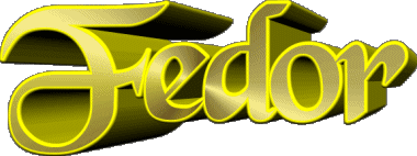 Fedor F MASCULINE - German First Names 