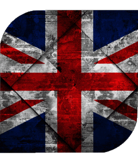 Square UK Europe Flags 