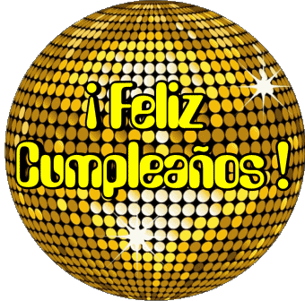 013 Transparenter Hintergrund Abstracto - Geométrico Feliz Cumpleaños Spanisch Nachrichten 