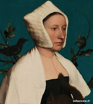 Hans Holbein le Jeune-Hans Holbein le Jeune ricreazioni d'arte covid contenimento sfida 2 Vari dipinti Morphing - Sembra Umorismo -  Fun 