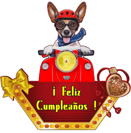 010 Animales Feliz Cumpleaños Spagnolo Messagi 