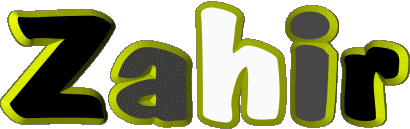 Zahir Z MASCULINO - Magreb Musulmán Nombre 