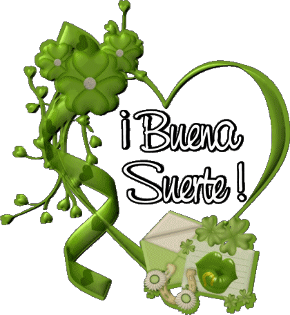 07 Transparent Background Buena Suerte Spanish Messages 