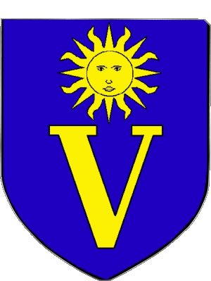 Blasone-Blasone VALENSOLE 04 Dipartimenti - Città Francia Bandiere 