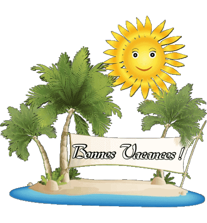 21 Fond Transparent Bonnes Vacances Français Messages 