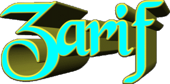 Zarif Z MASCHIO - Maghreb Musulmano Nome 