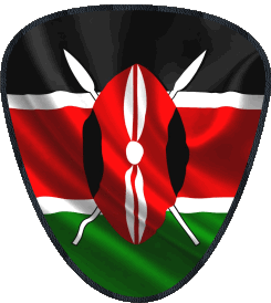 Form 01 Kenia Afrika Fahnen 