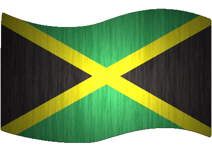 Rectangle Jamaïque Amériques Drapeaux 
